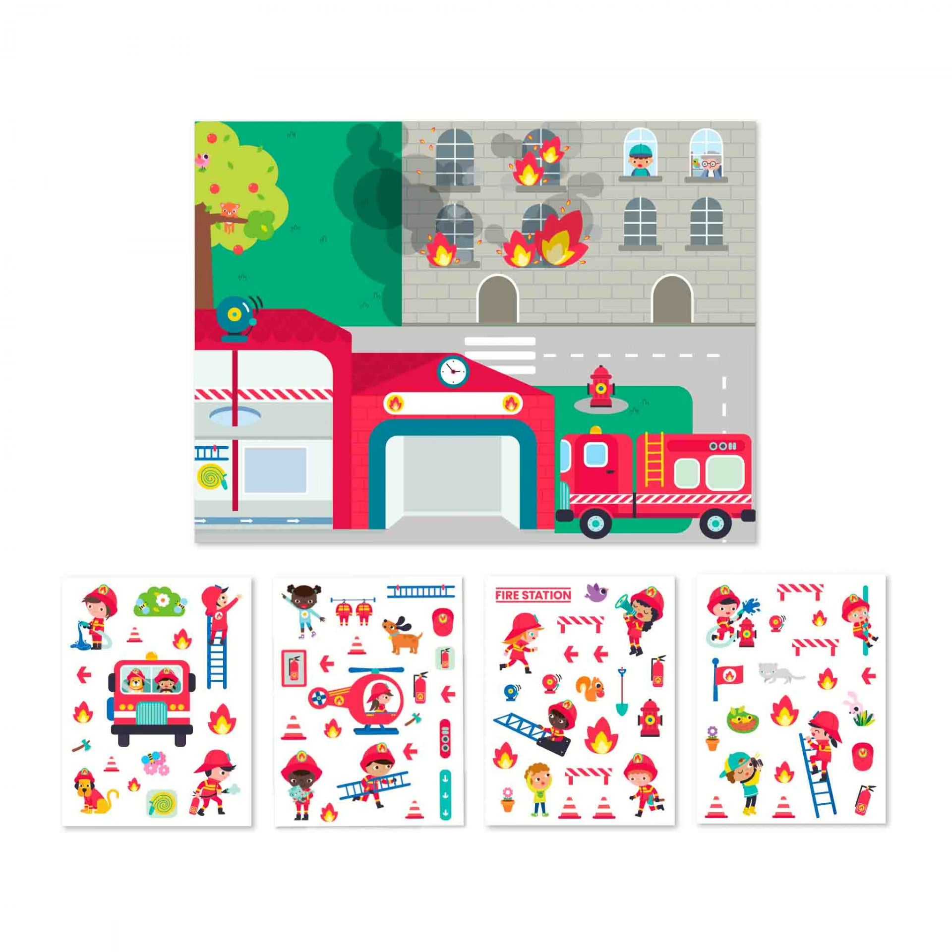 Magic Sticker | Bombeiros