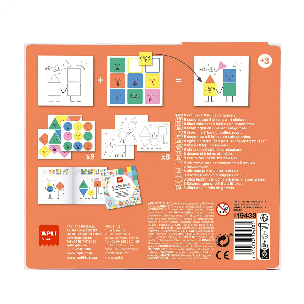 GameBox | Autocolantes | Emocões Geométricas