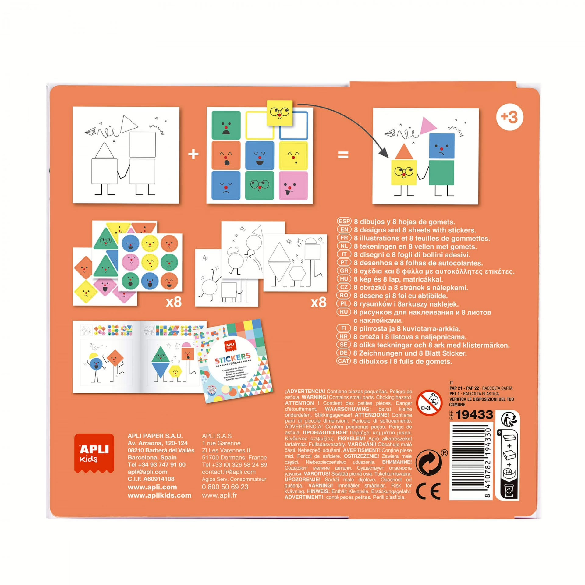 GameBox | Autocolantes | Emocões Geométricas