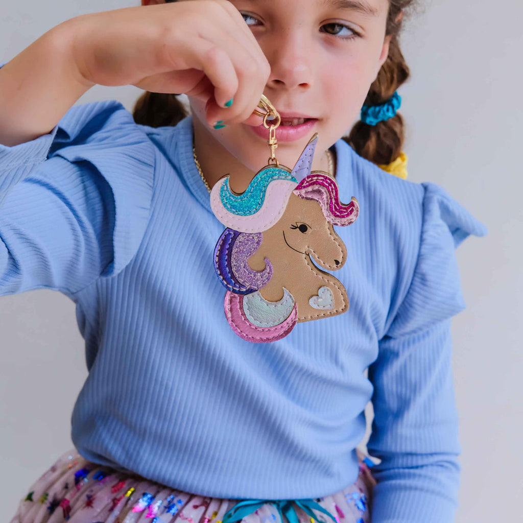 Porta Chaves Magical Unicorn - a ser usado