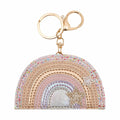Porta Chaves Dreamwish Rainbow Pink Mimi&Lula - fundo branco