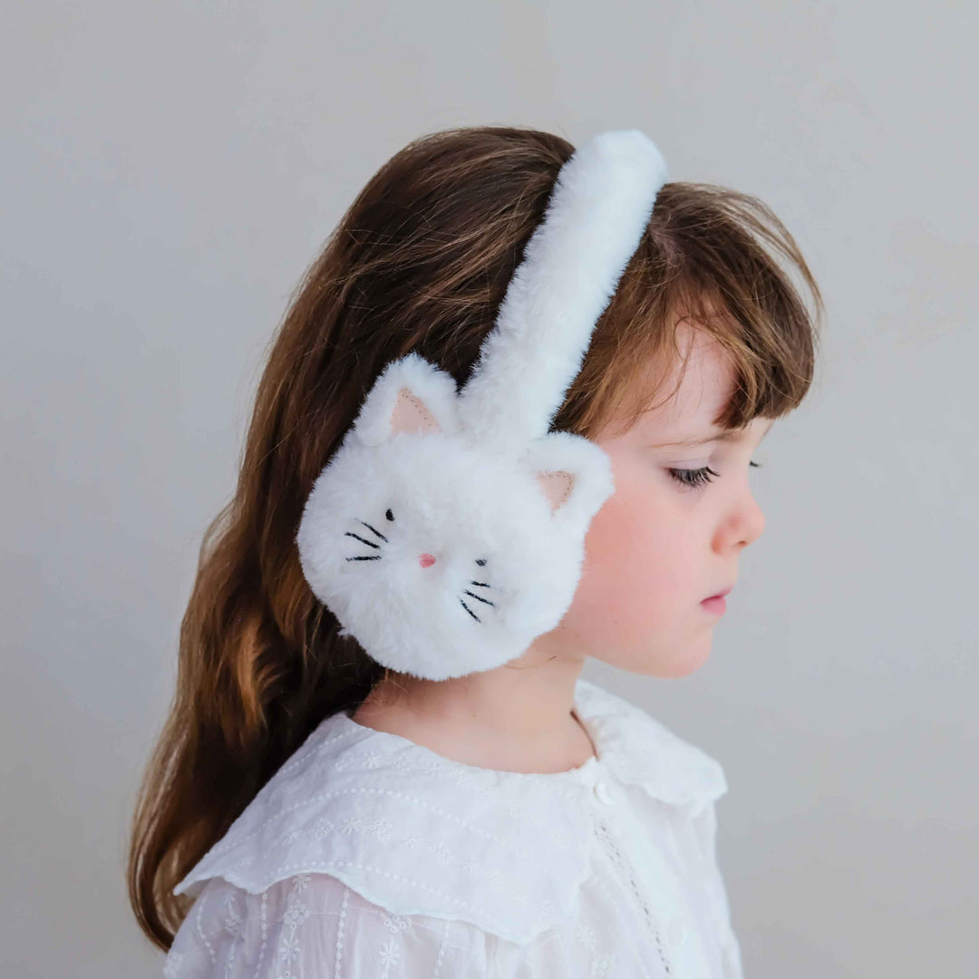 Protetores de Ouvidos Cream Kitty Cat - detalhe
