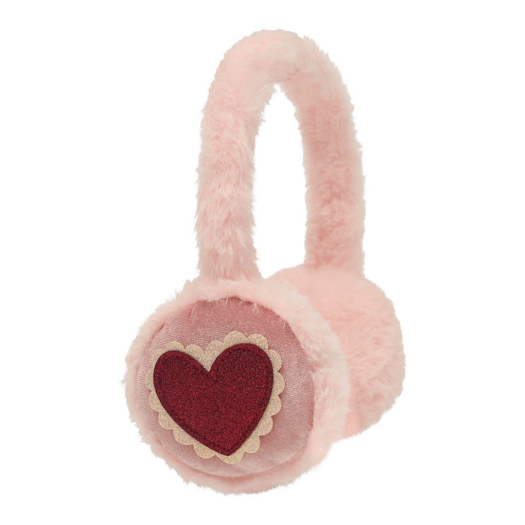 Protetores de Ouvidos Dreamy Heart Pink Mimi&Lula - fundo branco
