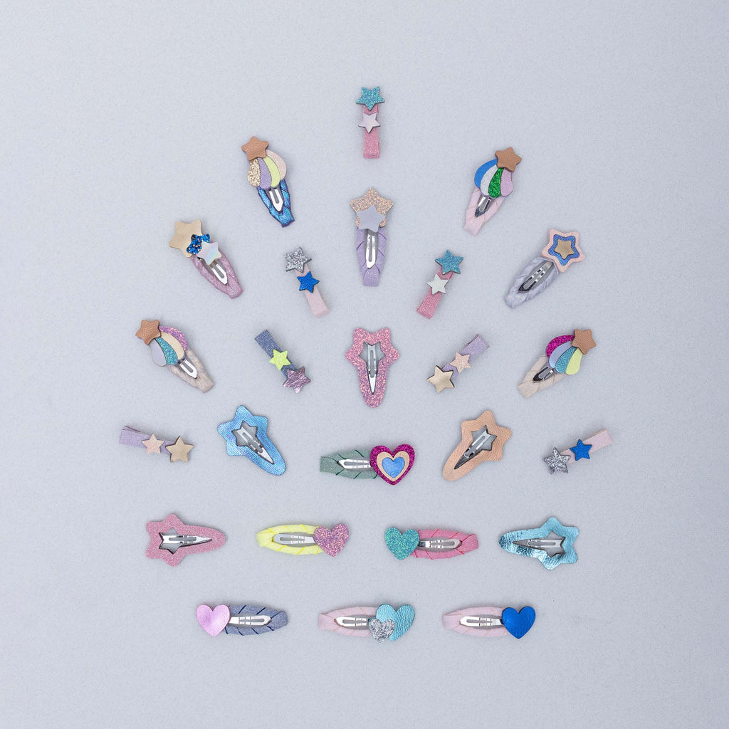 Pack 5 Mini Ganchos Chubby Shooting Star Bright Multi Mimi&Lula - imagem 6