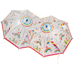Guarda Chuva | Transparente | Fada e Arco Íris