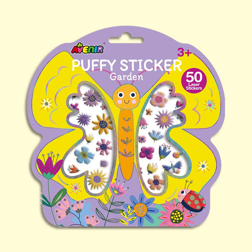 Avenir Puffy Stickers – Garden – imagem 2