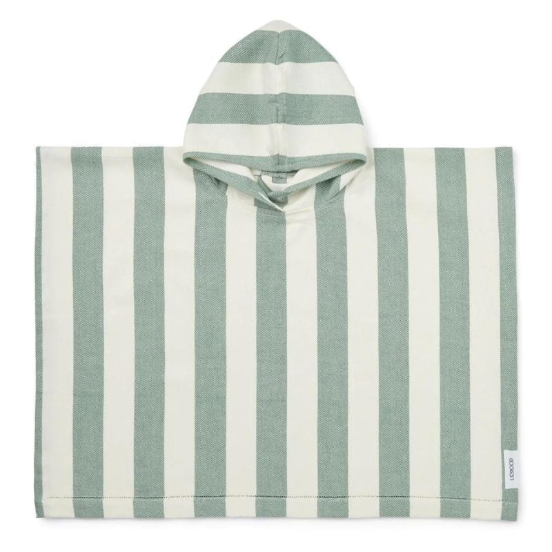 Poncho | Roomie | Peppermint / Creme