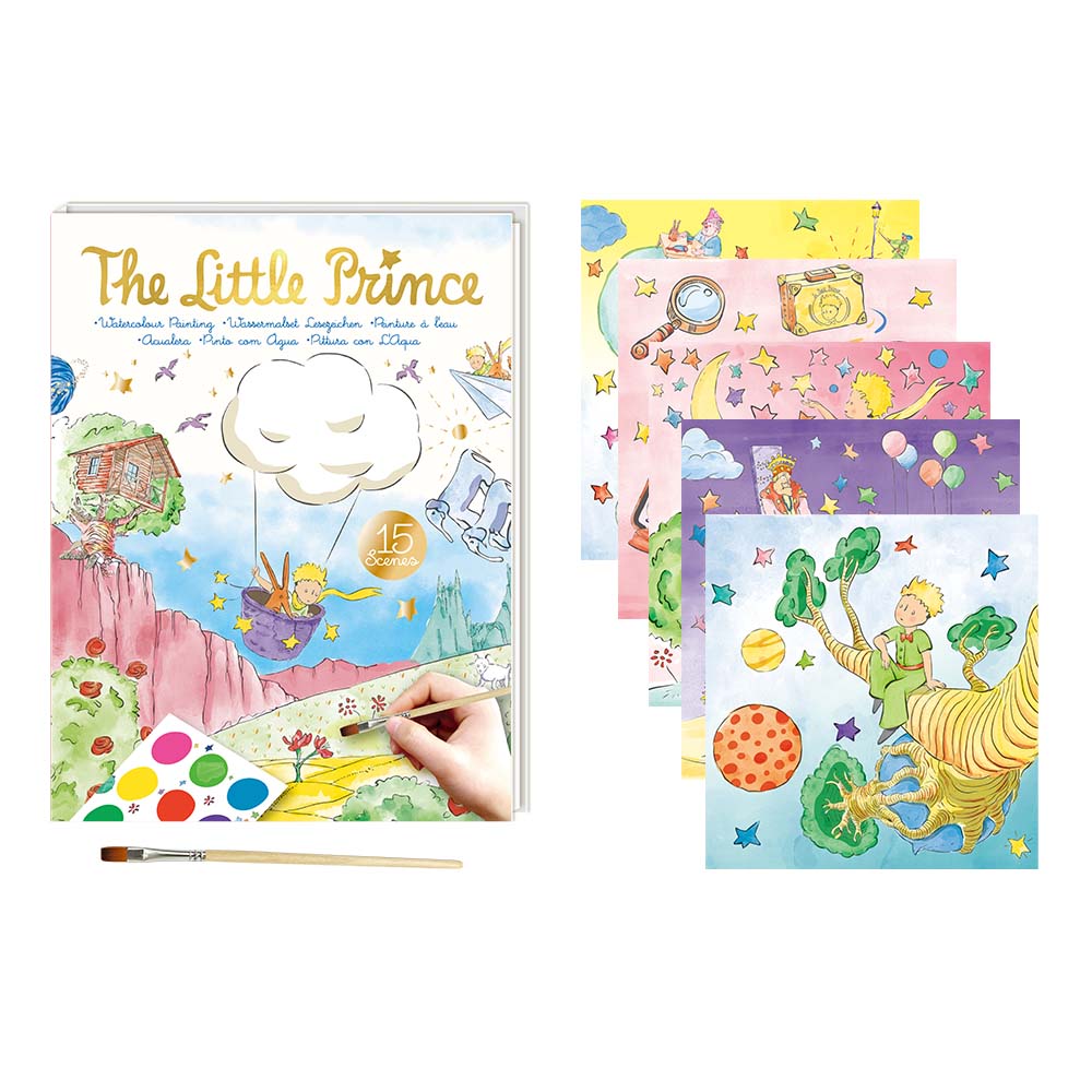 Avenir Watercolour Painting Book – The Little Prince – imagem 3