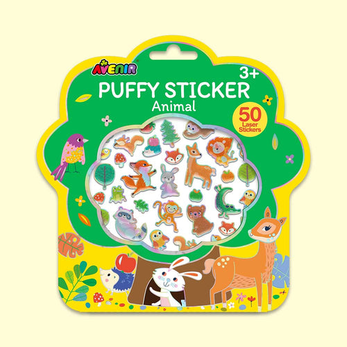 Avenir Puffy Stickers – Animais – imagem 2