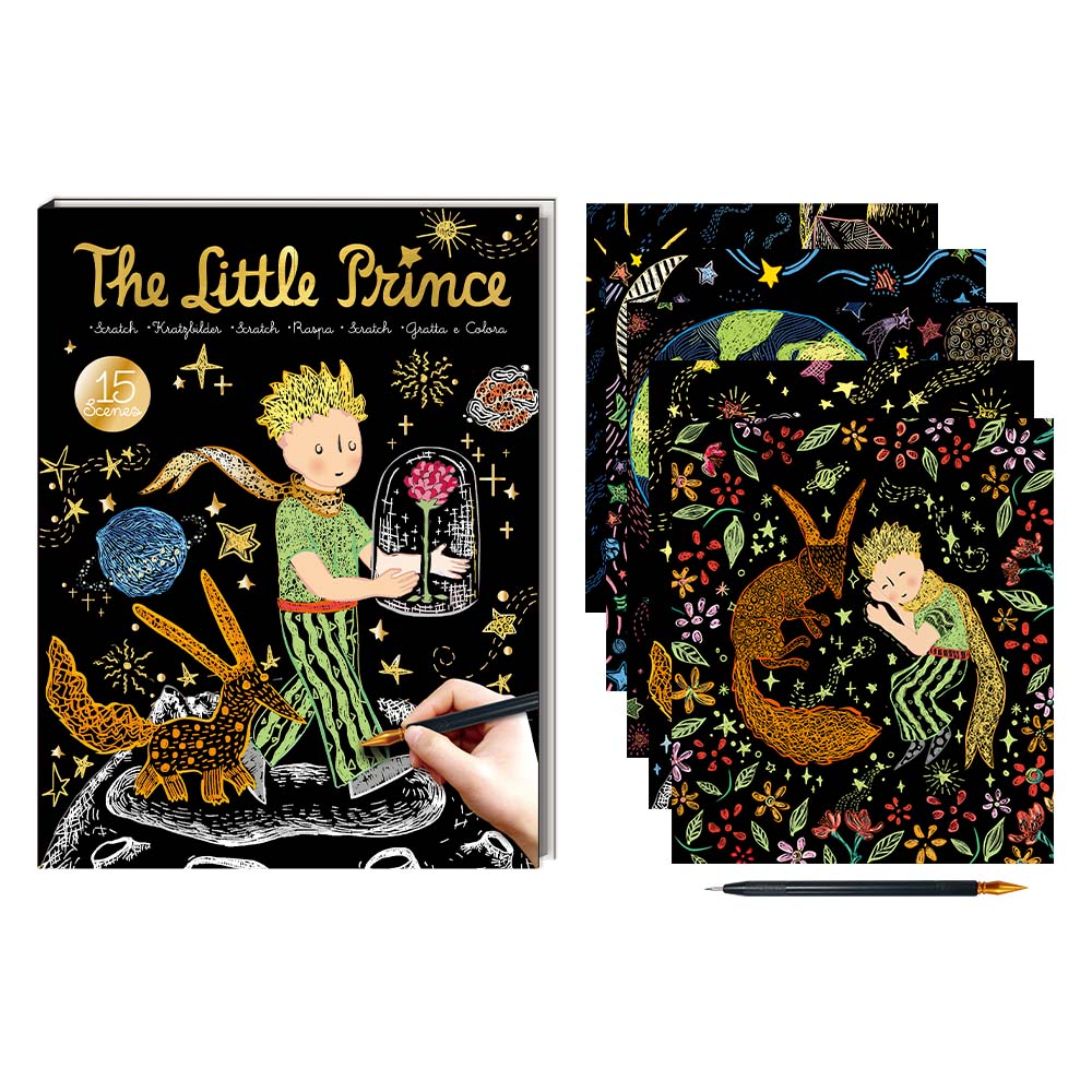 Avenir Scratch Book – The Little Prince – imagem 4