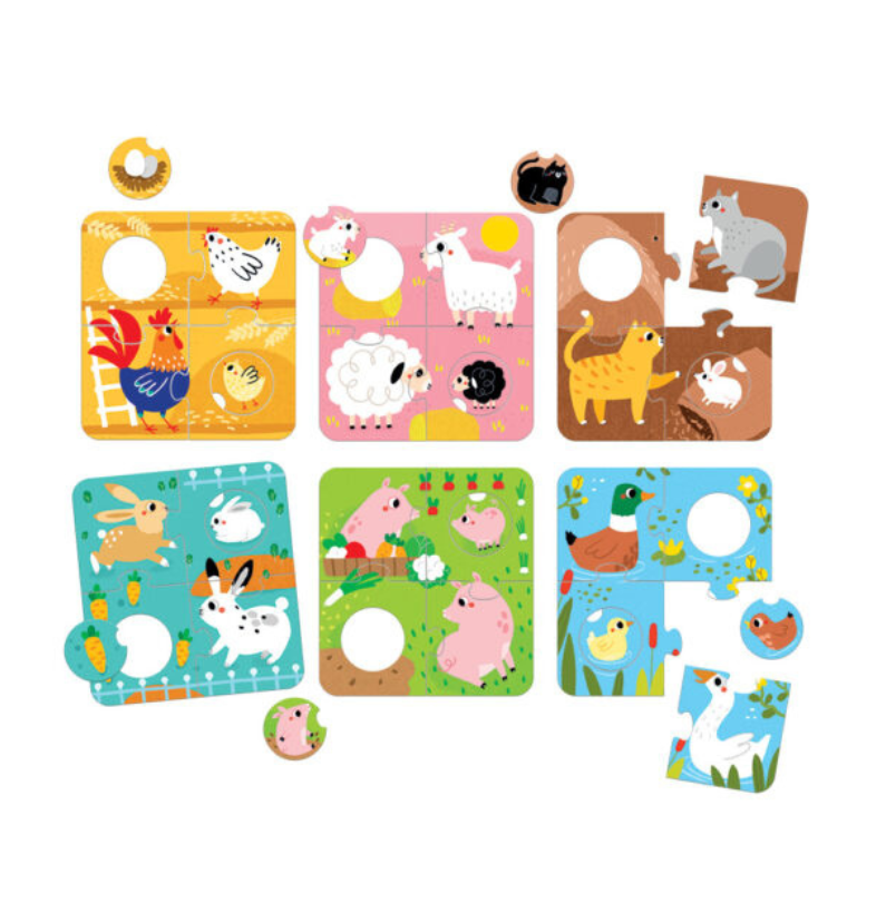 Match The Farm Animals | Puzzles