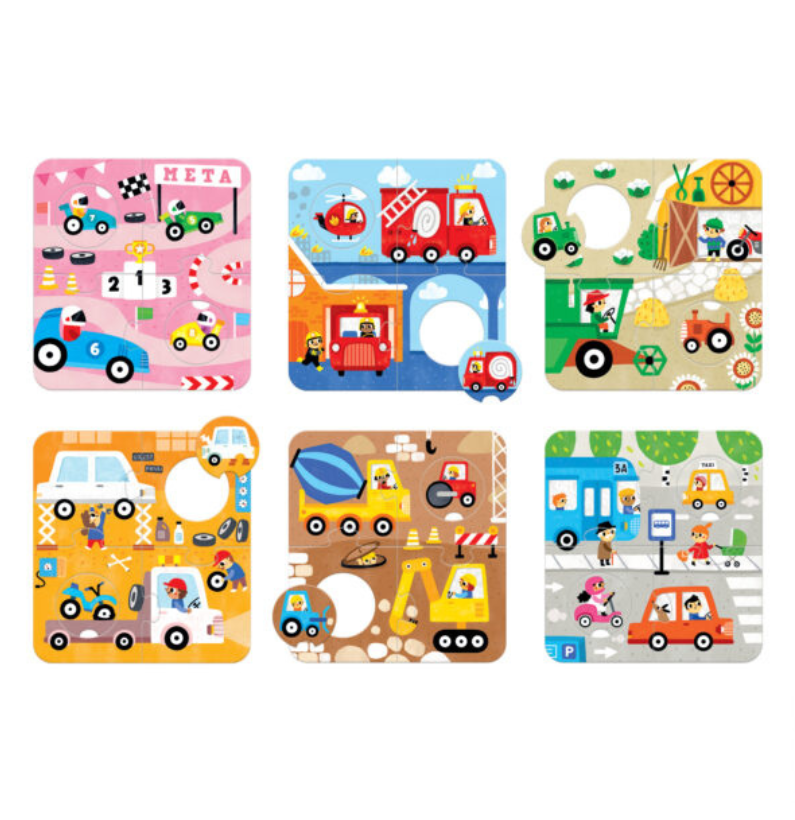 Match The Vehicles | Puzzles