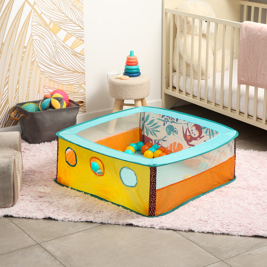 Piscina de Bolas Selva Ludi com 40 Bolas