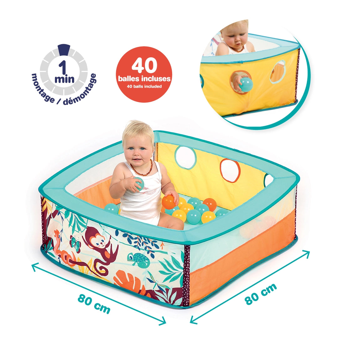 Piscina de Bolas Selva Ludi com 40 Bolas - imagem 2