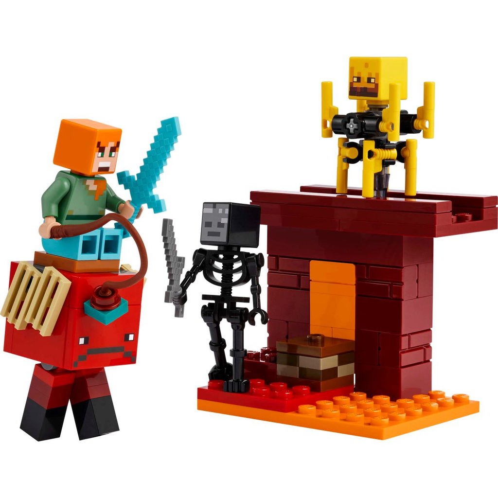 LEGO Minecraft A Batalha da Lava do Nether 21266 - imagem 2