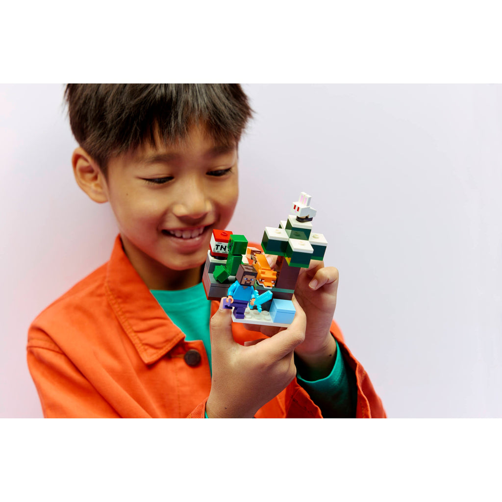 LEGO Minecraft Aventura em Taiga do Steve 21583 - imagem 3
