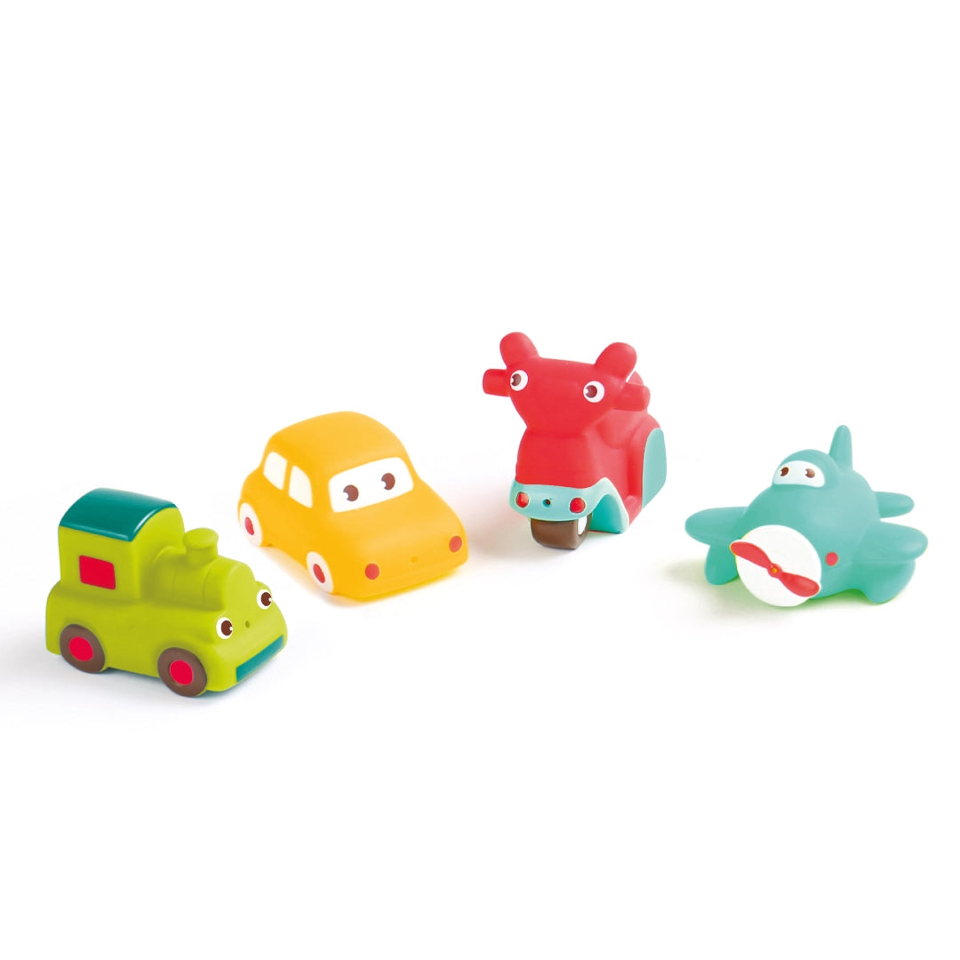 4 Brinquedos para Banho | Veículos