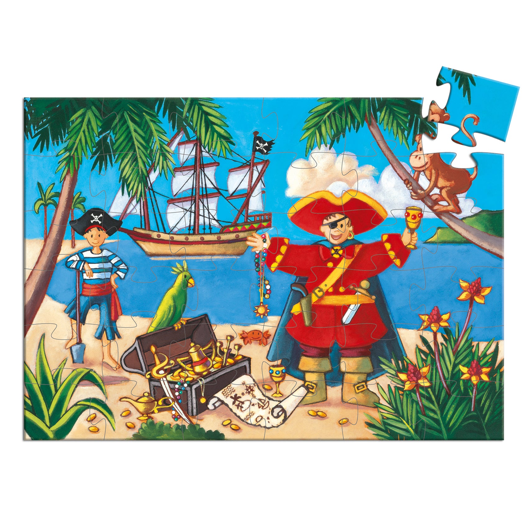 Puzzle | 36 Peças | Pirata