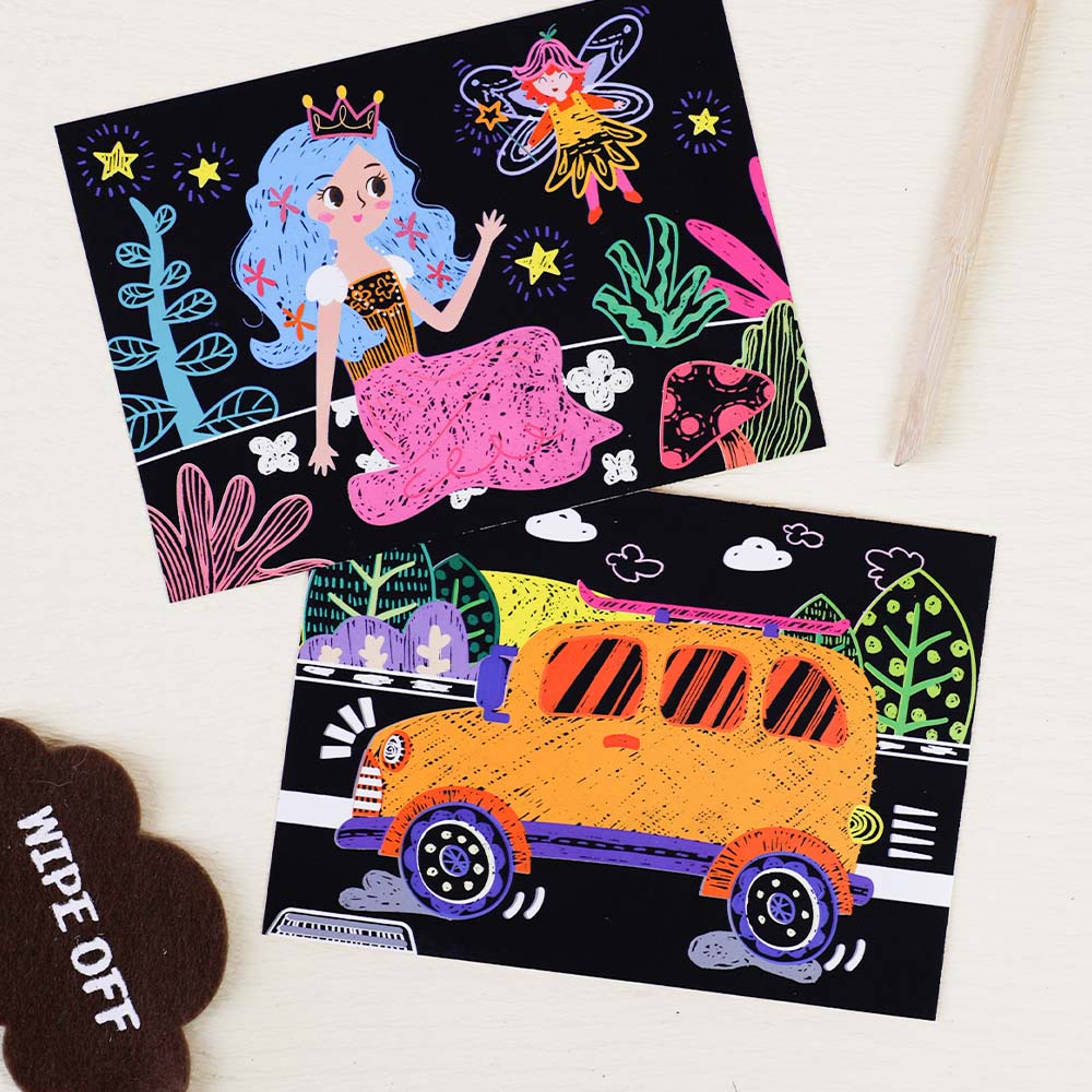 Avenir Mini Scratch Book – Cars – imagem 3