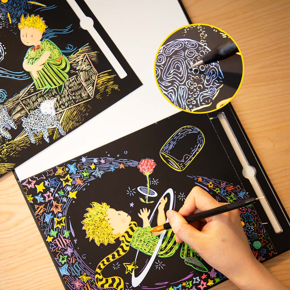 Avenir Scratch Book – The Little Prince – imagem 5