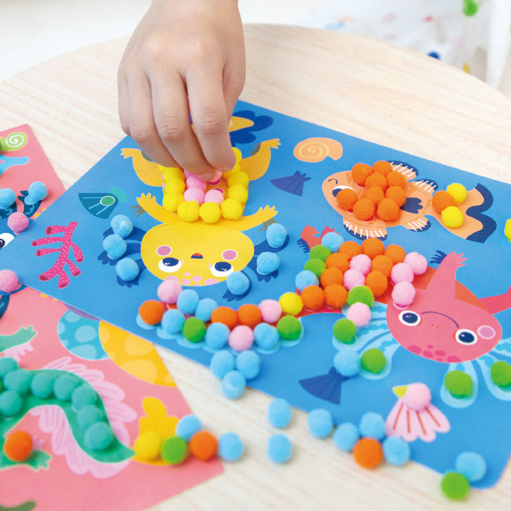 Avenir Everyday Craft Pom Pom Art Axolotl – imagem 4