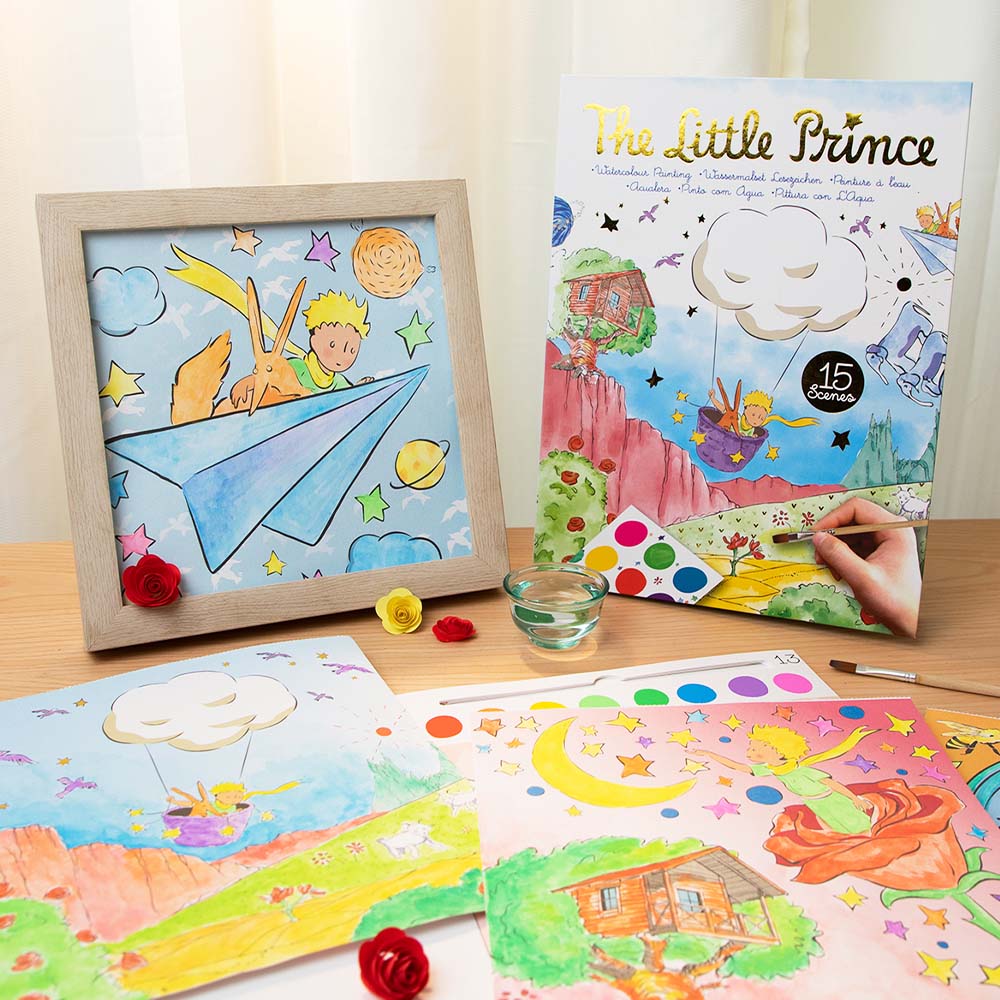 Avenir Watercolour Painting Book – The Little Prince – imagem 5