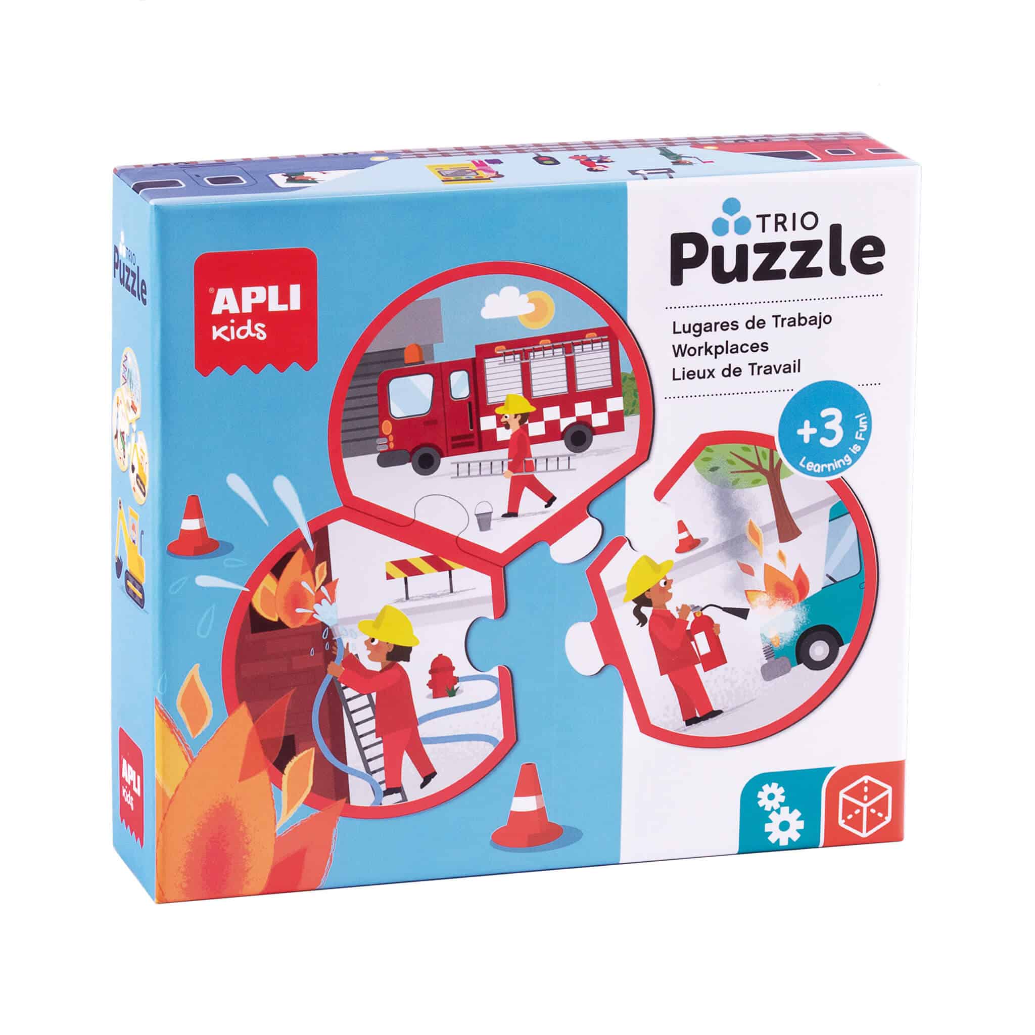 Puzzle Trio | Profissões
