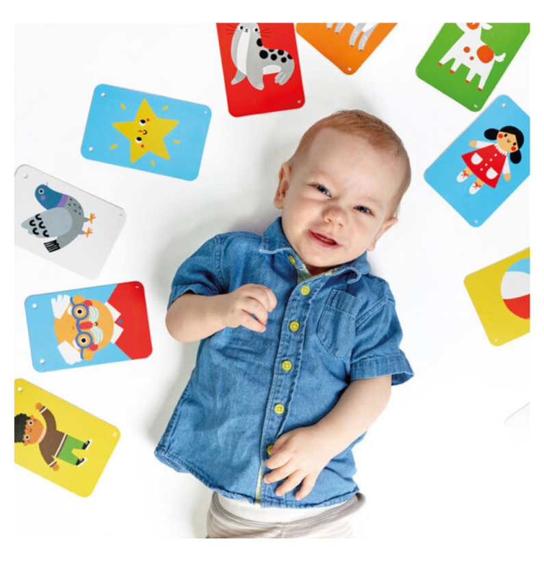 High Contrast | Baby Cards in a String | 6m+ 9m+