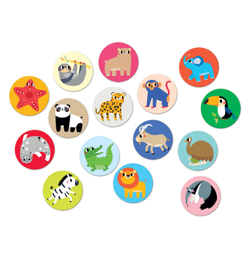 On The Go | Memory Game | Wild Animals