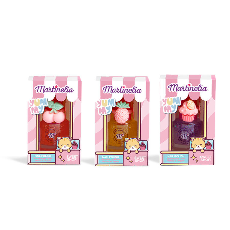Verniz com Anel de Fruta Yummy Martinelia