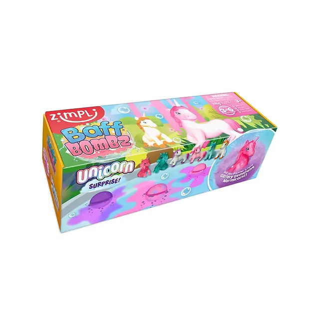 Pack 3 | Bombas de Banho | Surpresa | Unicórnios