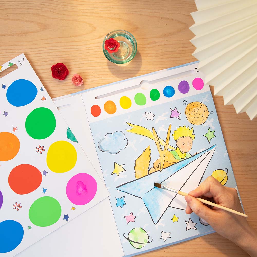 Avenir Watercolour Painting Book – The Little Prince – imagem 4