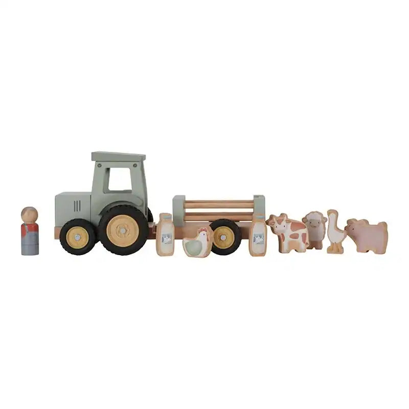 Trator com reboque | Little Farm