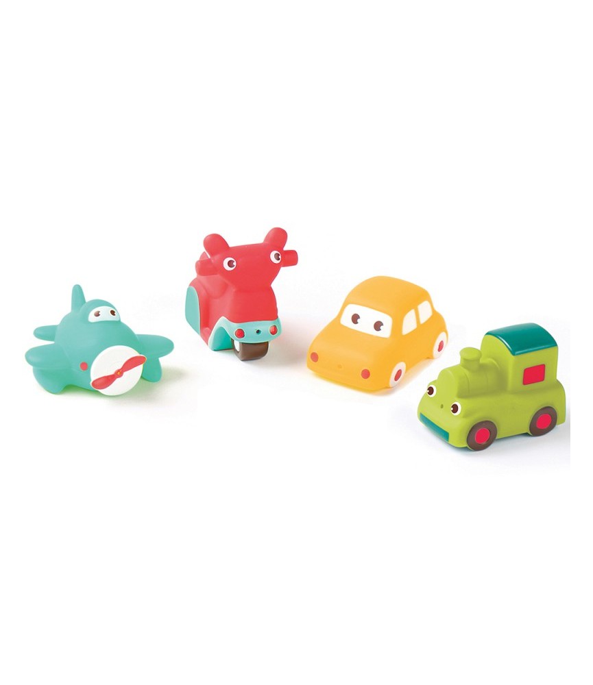 4 Brinquedos para Banho | Veiculos