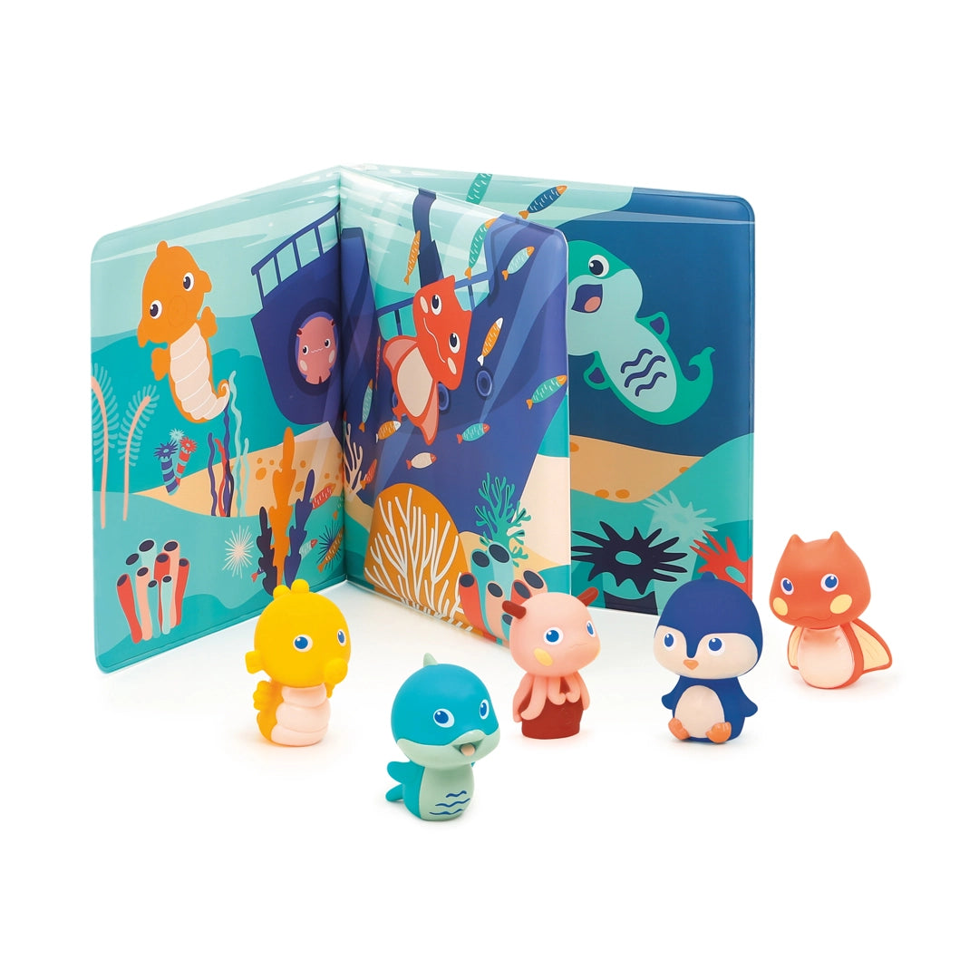 Livro de Banho com Fantoches de Dedo Ludi - imagem 2