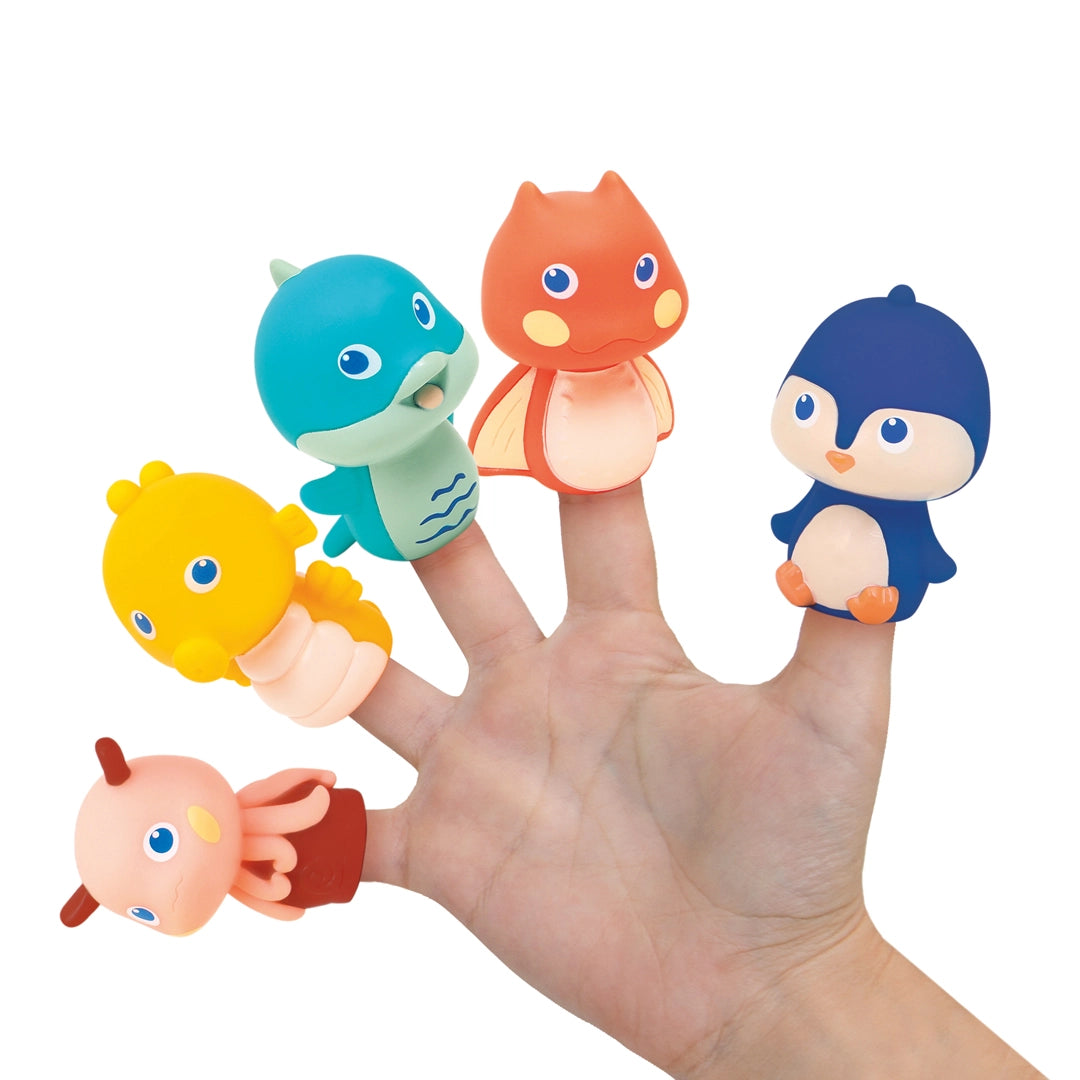 Livro de Banho com Fantoches de Dedo Ludi - imagem 3