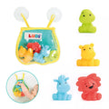 Brinquedos de Banho e Bolsa de Rede com Ventosas