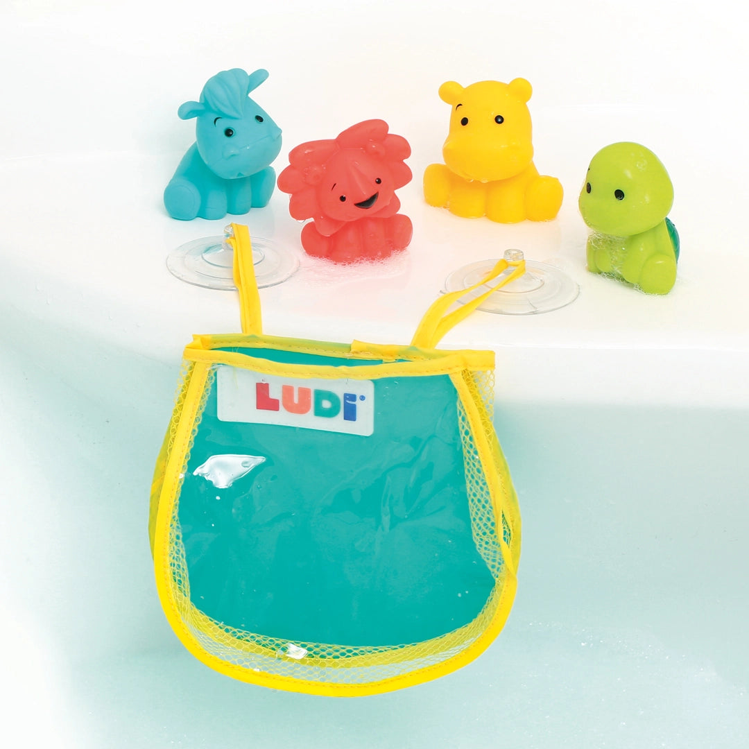 Brinquedos de Banho e Bolsa de Rede com Ventosas - imagem 3