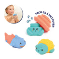 Aqua Amigos Ludi - 3 Esguichos de Silicone para o Banho