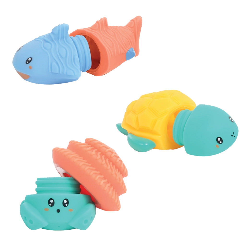 Aqua Amigos Ludi - 3 Esguichos de Silicone para o Banho - imagem 3