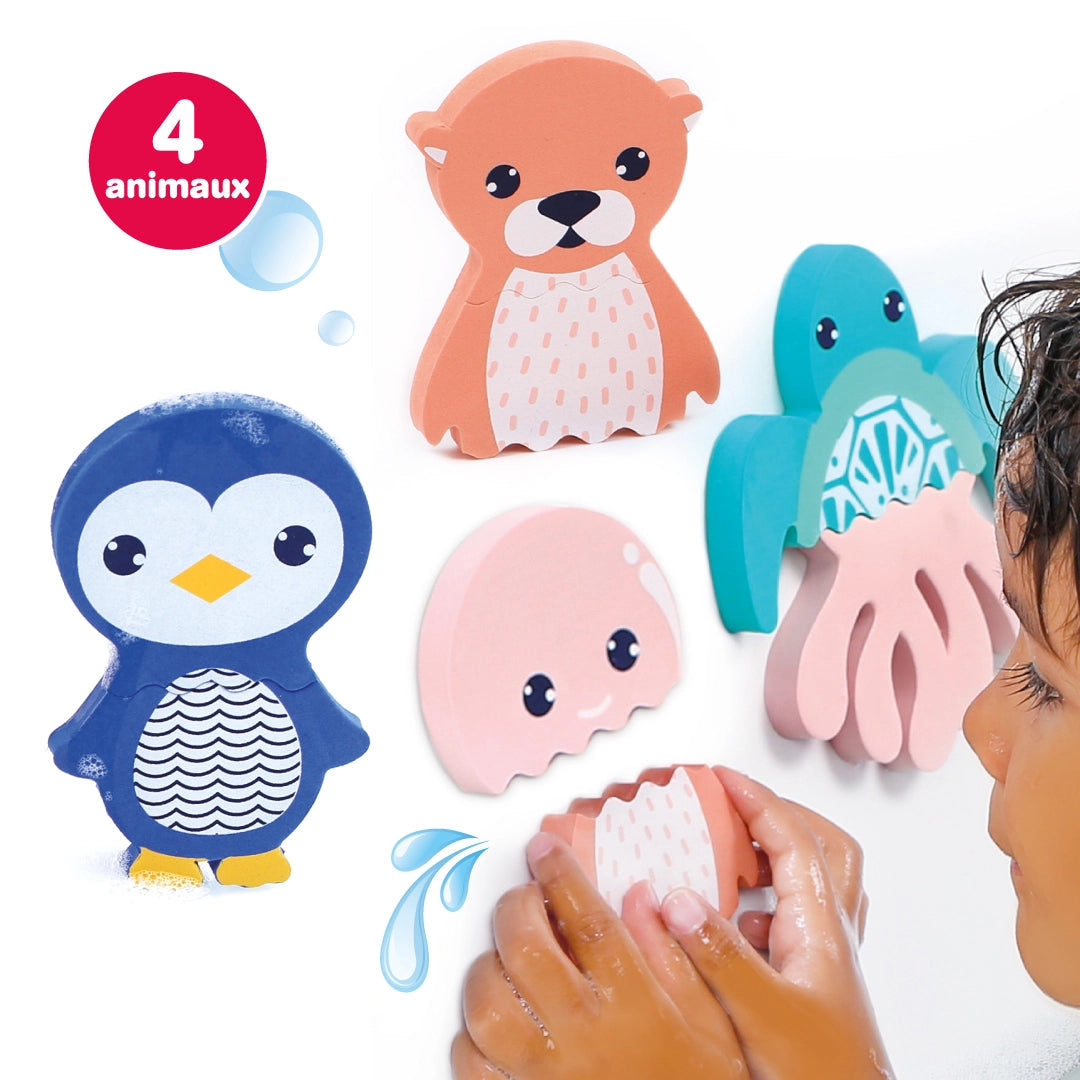 Mix & Match Animais de Espuma para o Banho Ludi