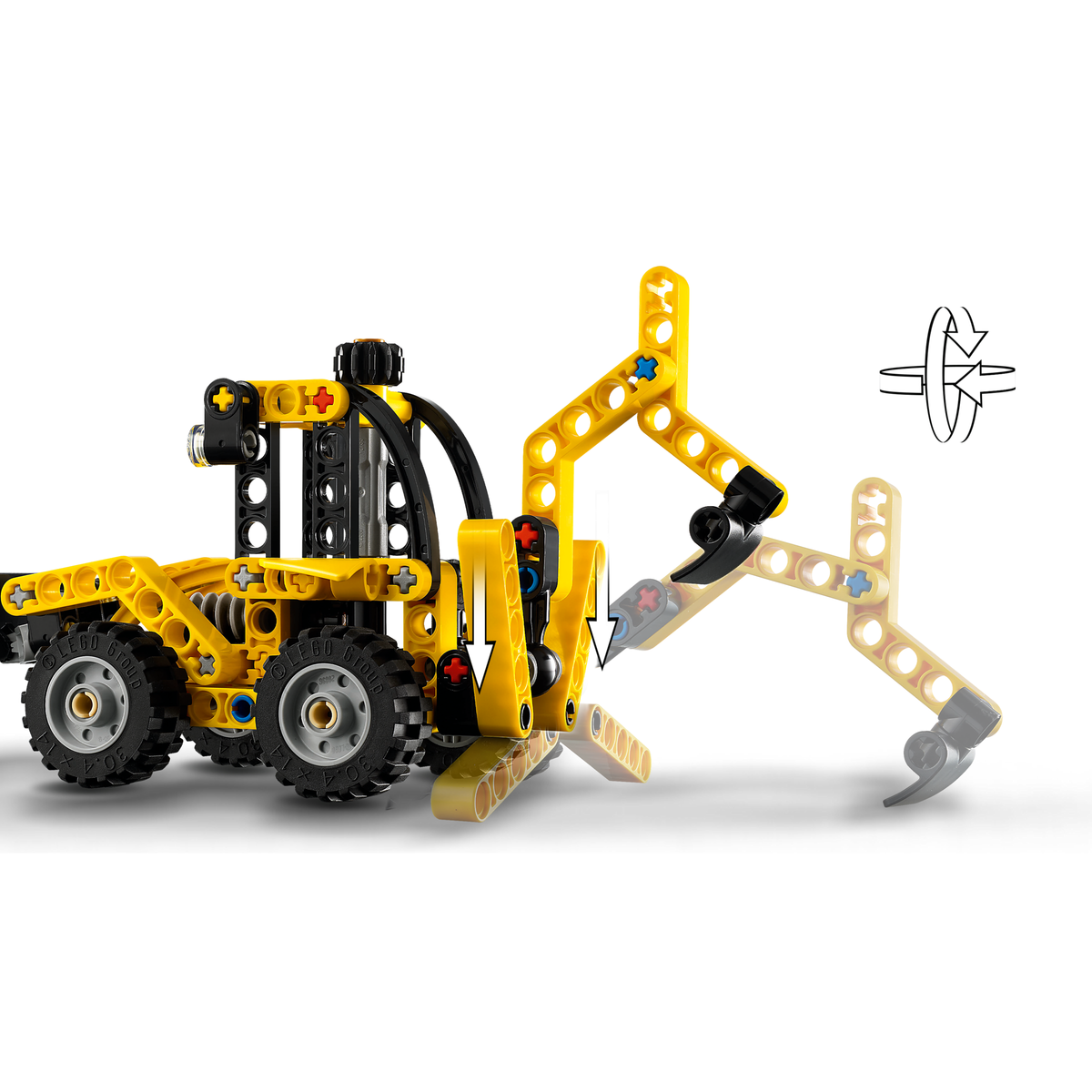 LEGO Technic Retroescavadora 42197 - imagem 6