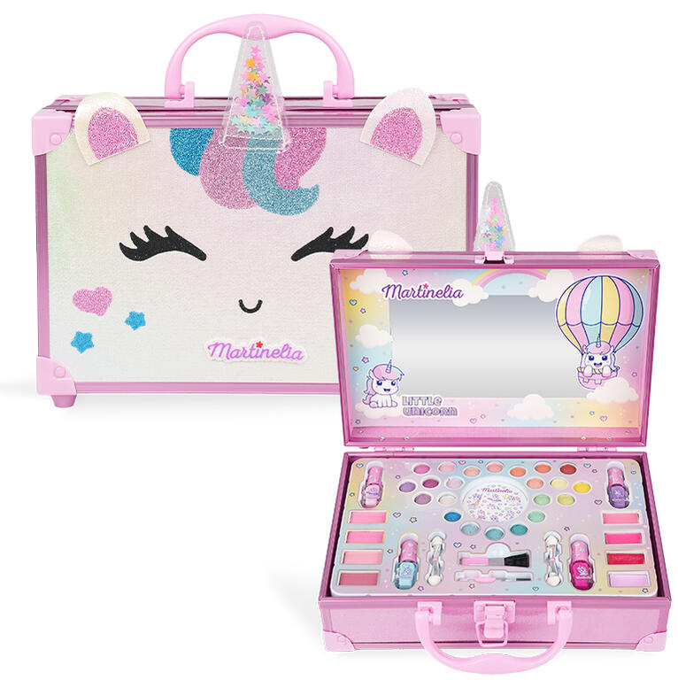 Mala de Beleza Mágica Little Unicorn Martinelia