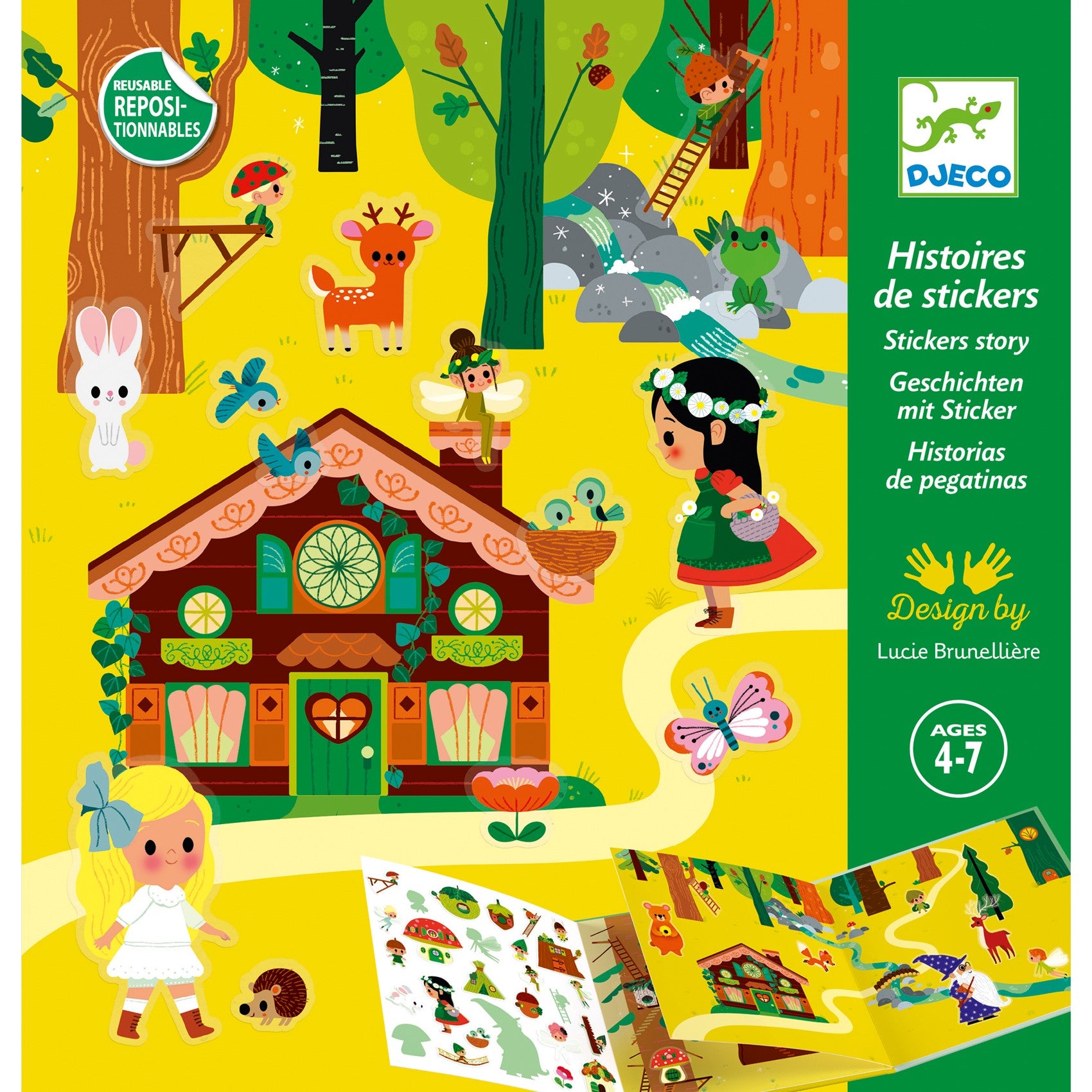 Reusable Sticker History | Forest