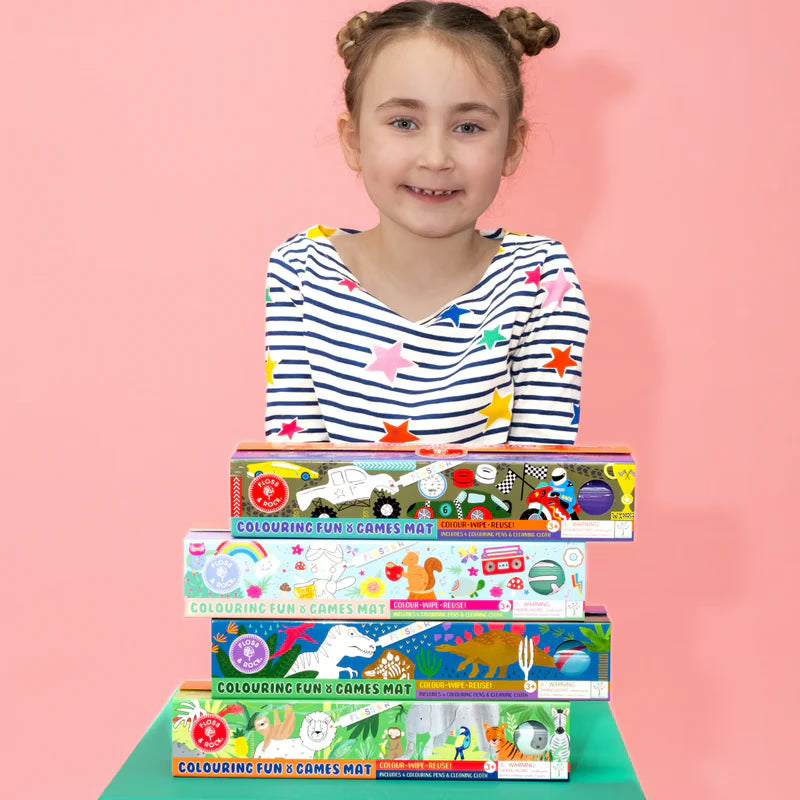 Colouring Fun | Games Mat | Carros