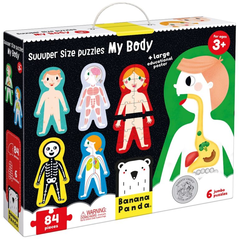 Suuuper Size Puzzles | My Body