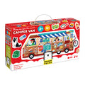 Play-as-You-Go Puzzle Camper Van 45 Peças Banana Panda - caixa