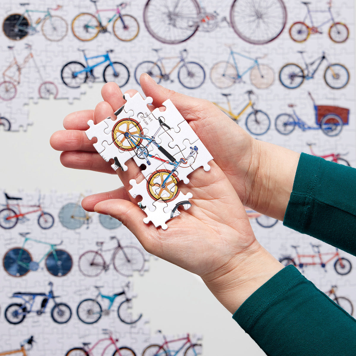 Puzzlove Bicycles 1000 Peças Banana Panda - imagem 4