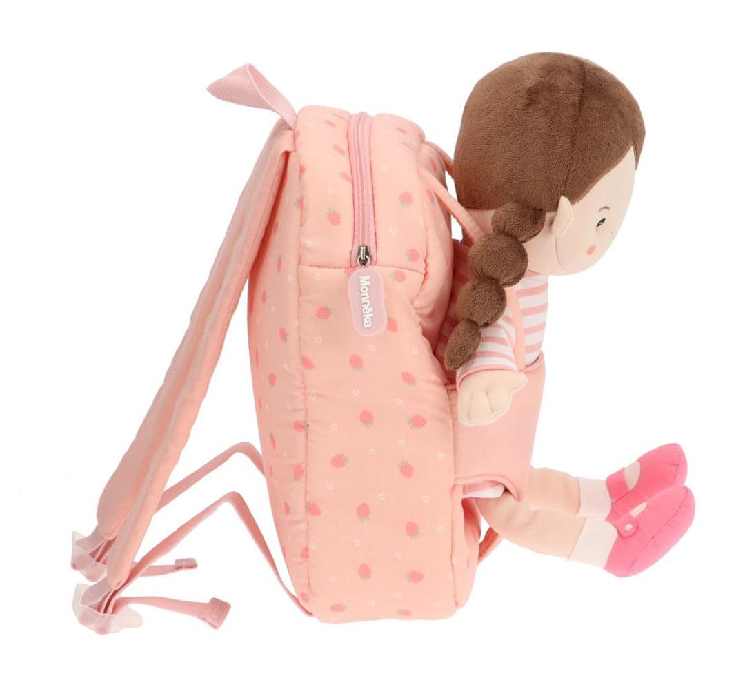 Boneca Lola | Mochila | Strawberries | Rosa