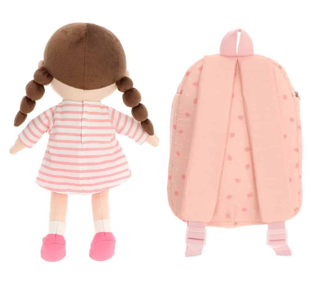 Boneca Lola | Mochila | Strawberries | Rosa